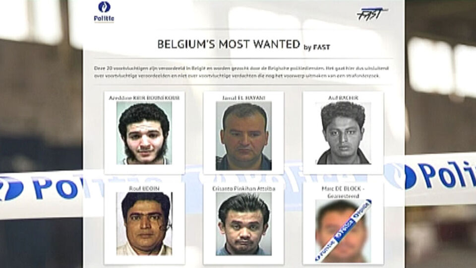 Public Offers 200 Tips On Belgium's 'Most Wanted' | VRT NWS: News