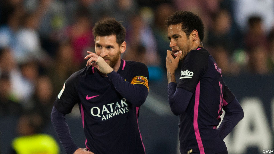 Lionel Messi en Neymar