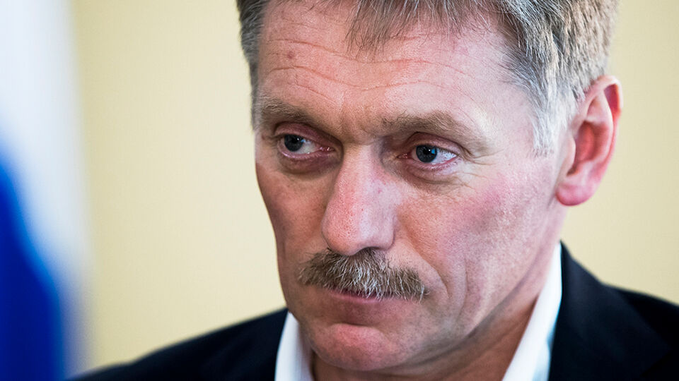 Dmitri Peskov, woordvoerder van het Kremlin.