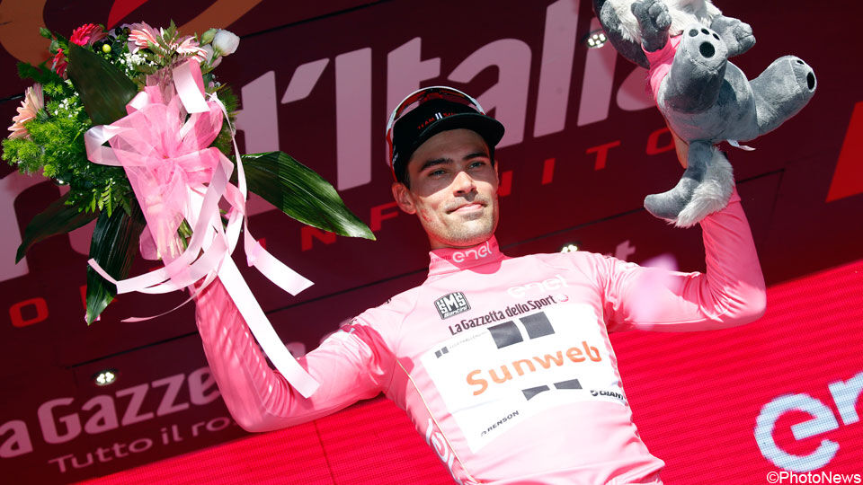 Tom Dumoulin won in 2017 de Giro.