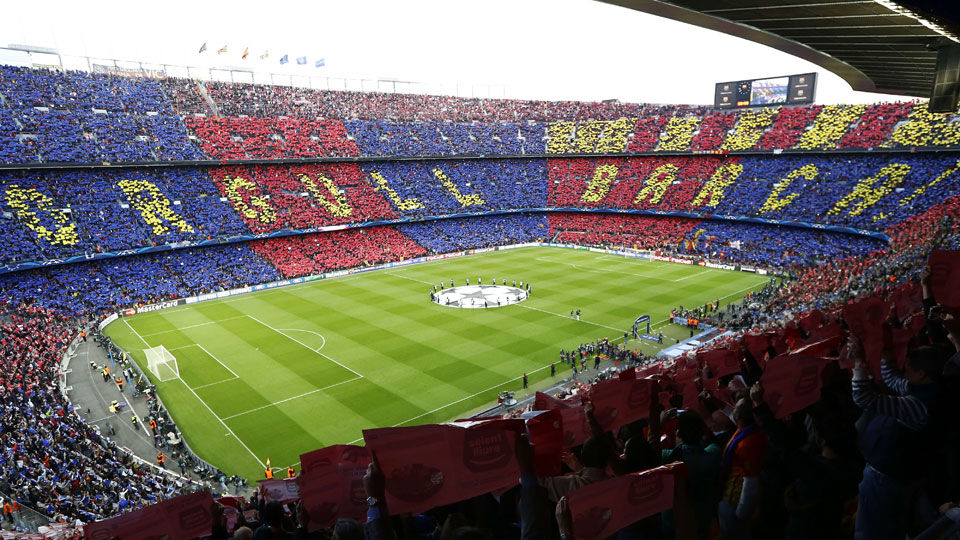 Barcelona: een club met veel fans en veel geld.
