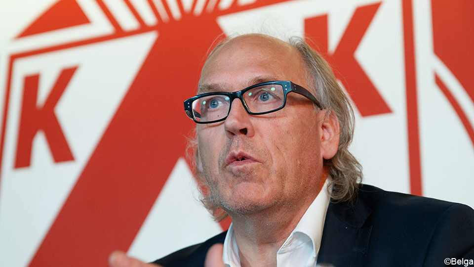 Allijns is al jaren voorzitter van KV Kortrijk.