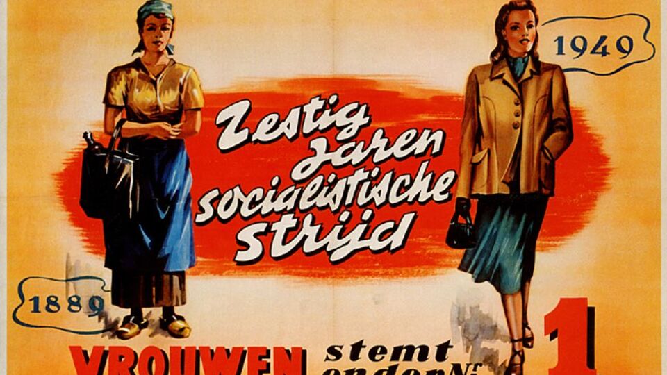 70 jaar geleden mochten vrouwen voor het eerst gaan stemmen | VRT NWS