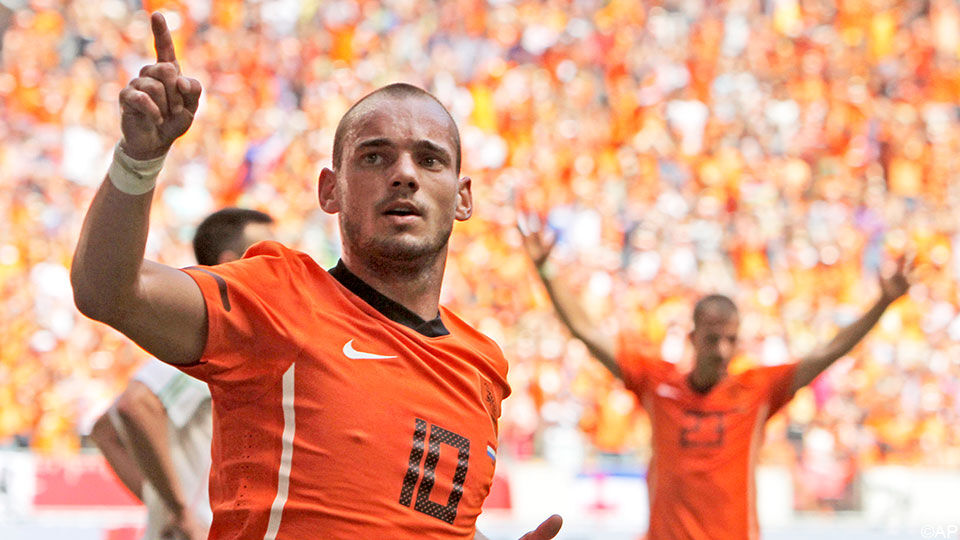 Wesley Sneijder speelt momenteel bij de Qatarese club Al-Gharafa.