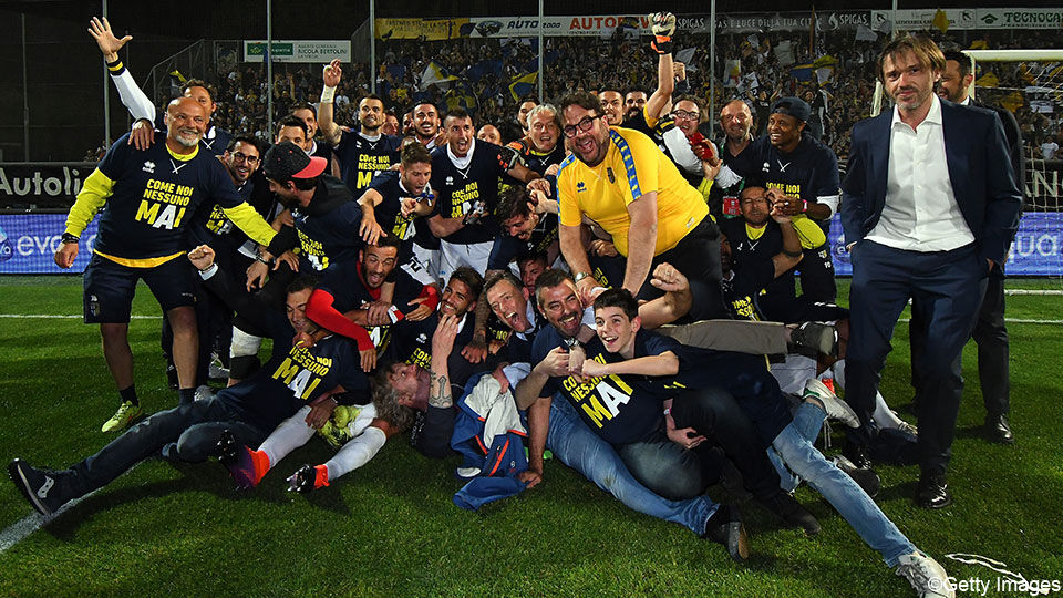 Parma dwong vorig seizoen de promotie af.