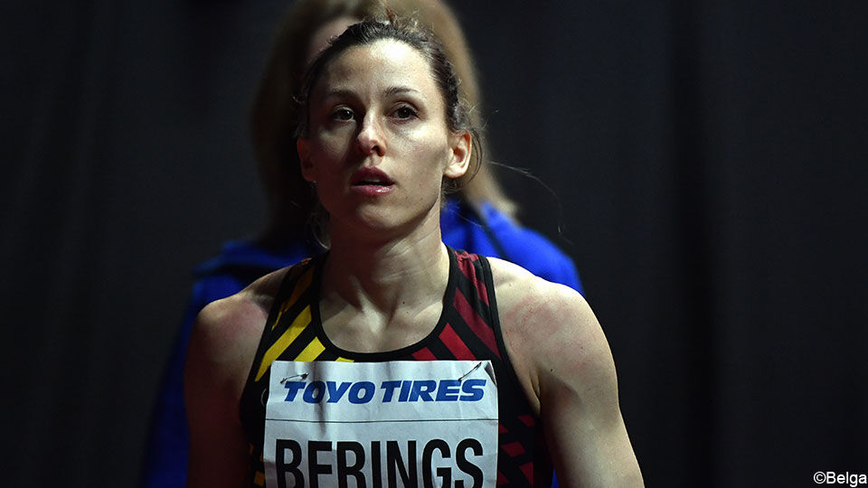 Eline Berings liep 12"89 in Oslo, 2 honderdsten boven haar BR.