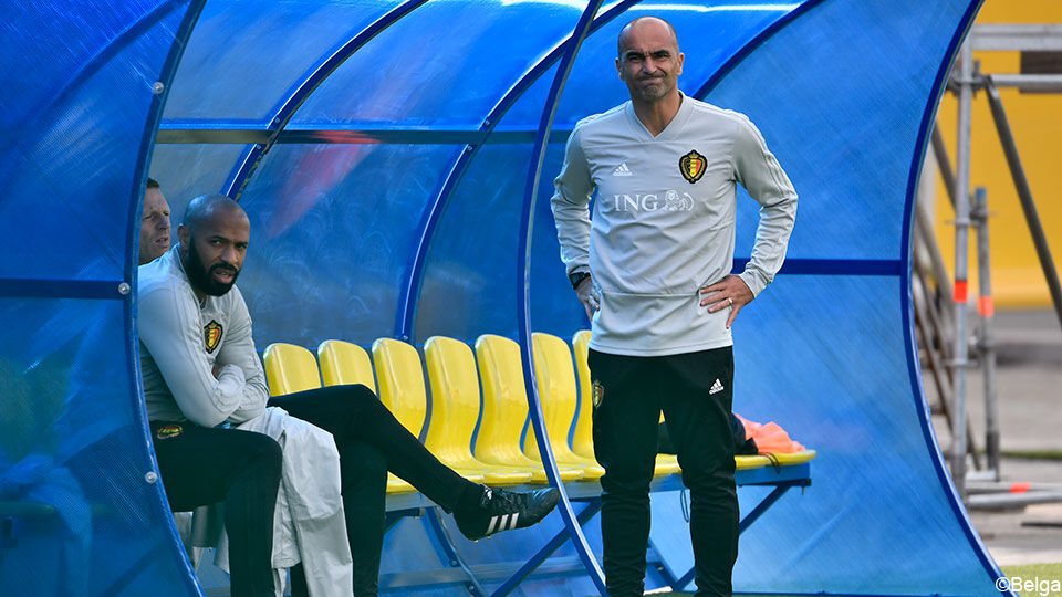 Thierry Henry en Roberto Martinez