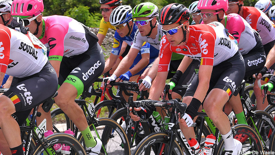 Alle renners die van de Giro naar Zwitserland gingen, zijn leeg, zegt Marc Wauters.