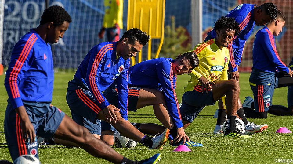 Colombia opent om 14u zijn WK tegen Japan.