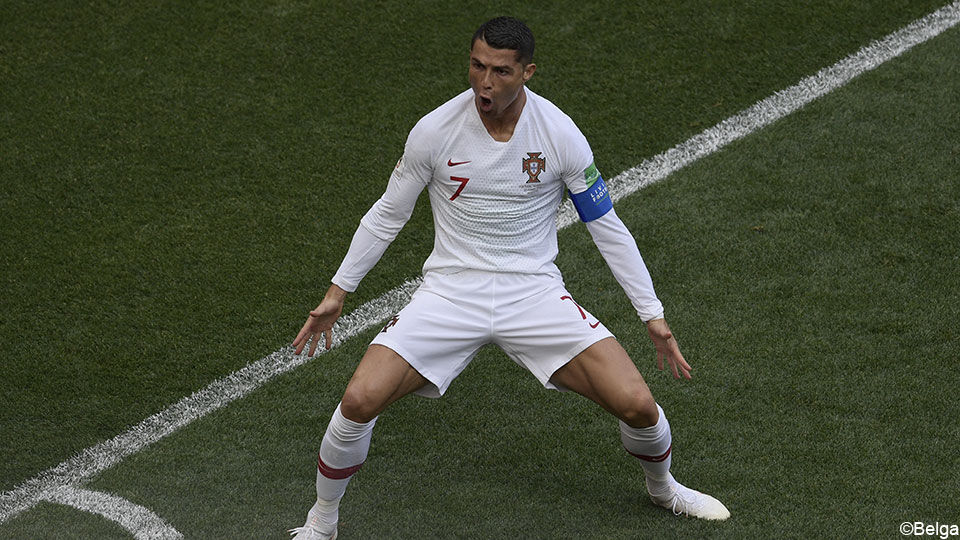 Ronaldo trof raak na amper 4 minuten.