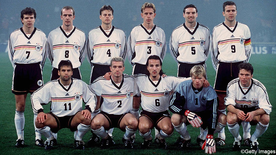Het Duitse voetbalelftal op het WK van 1998