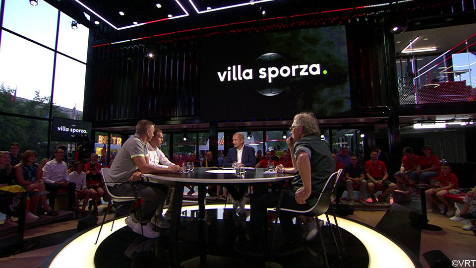 De gasten van Villa Sporza
