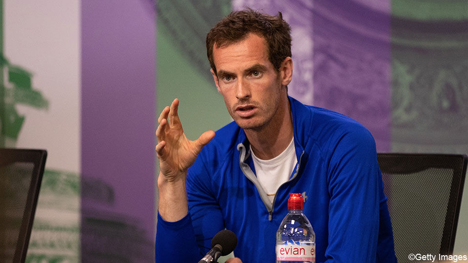 Murray gaf vrijwillig verstek voor het toernooi van Wimbledon.