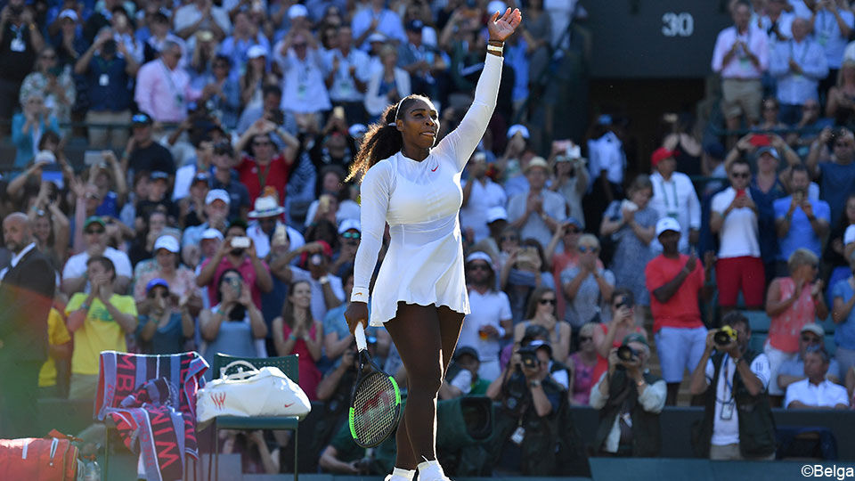 Serena Williams kan Kim Clijsters opvolgen en na haar zwangerschap opnieuw een groot toernooi winnen.