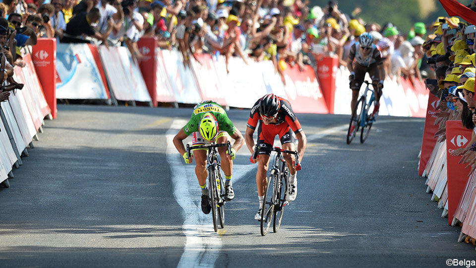 Van Avermaet wint voor het eerst in de Tour in 2015.