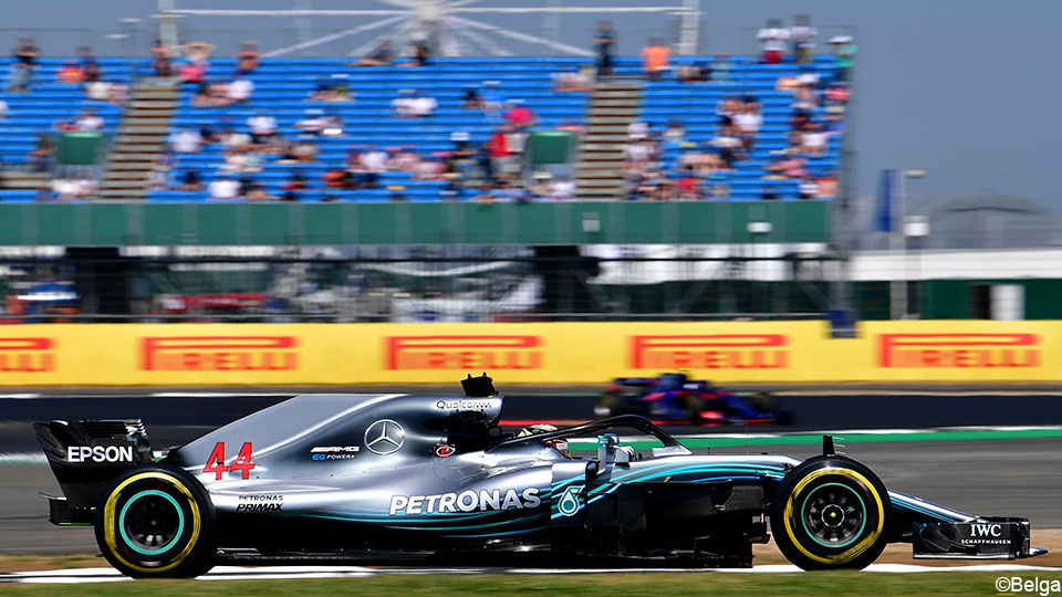 Wint Lewis Hamilton voor de zesde keer de GP van Groot-Brittannië?