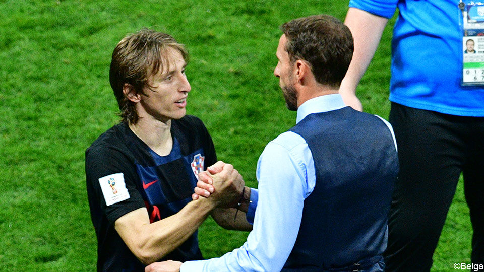 Luka Modric en Gareth Southgate