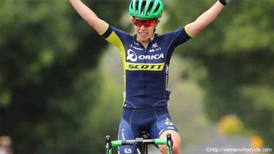 Amanda Spratt won eerder dit jaar ook al de Tour Down Under.