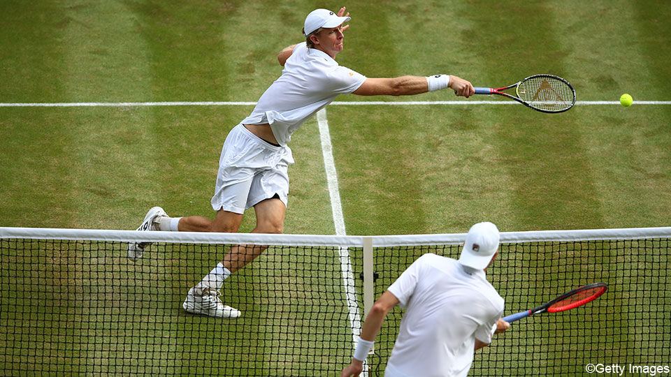 In de 1/2e finale tussen Anderson en Isner zagen de toeschouwers amper swingend tennis.