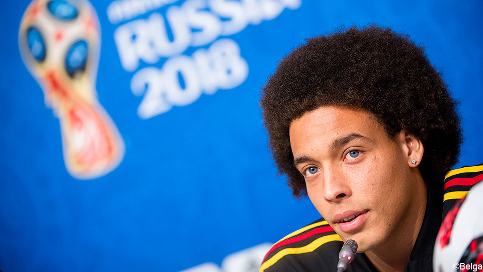 Axel Witsel in Rusland.