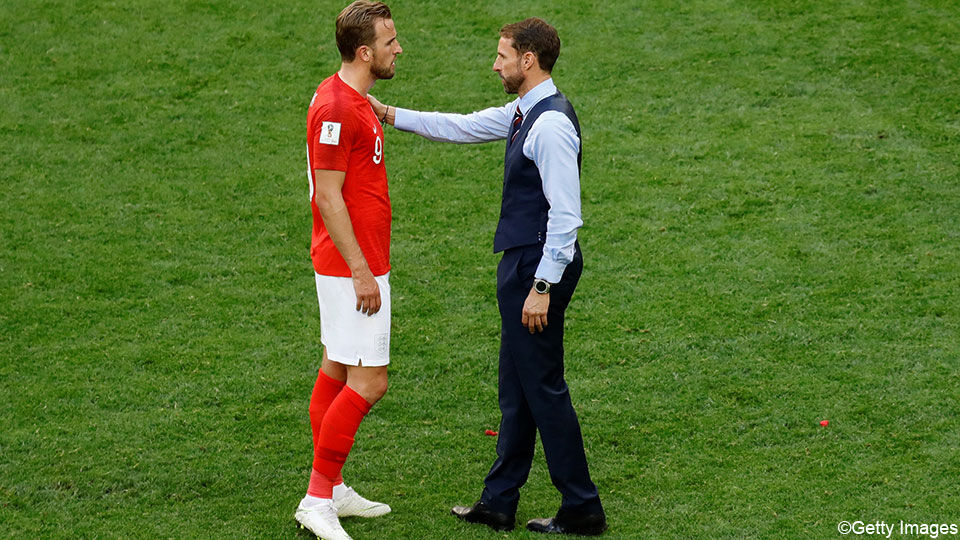 Southgate en Kane brachten Engeland naar de halve finales.