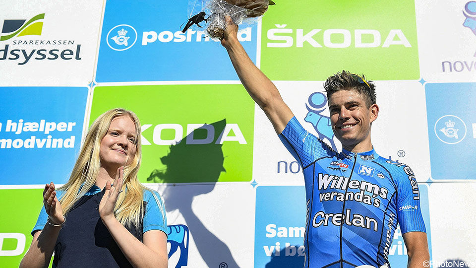 Van Aert won begin augustus nog de Ronde van Denemarken.