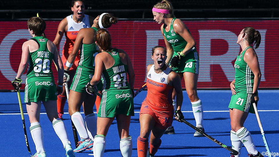 Nederland overklaste Ierland in de finale.