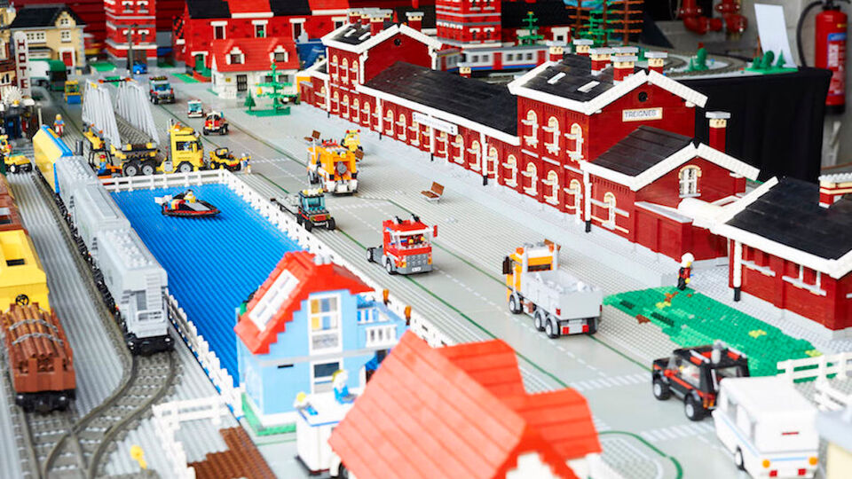 All Aboard The Lego Train Flanders News