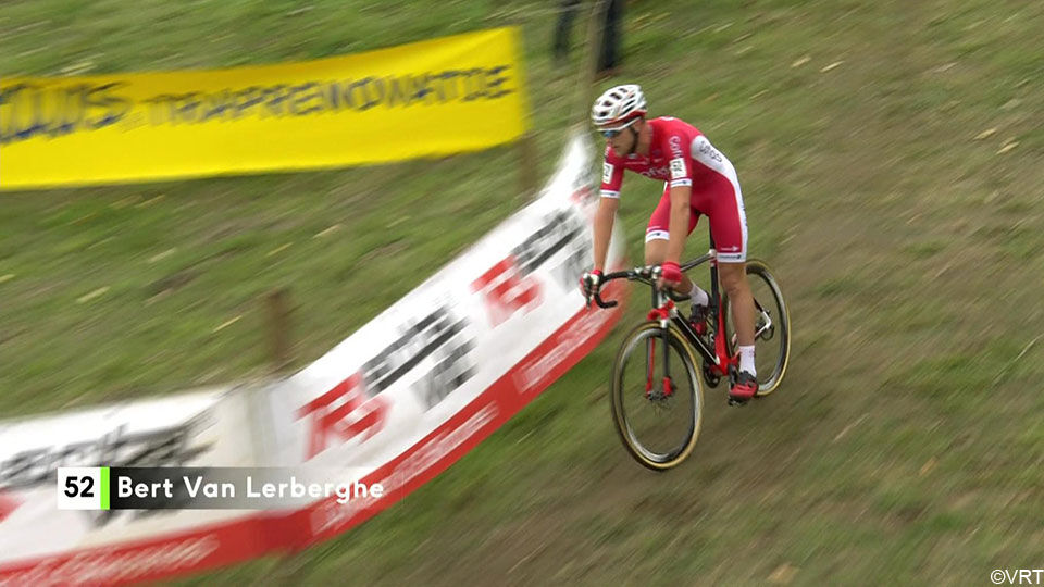 Van Lerberghe rijdt alleen tijdens de Koppenbergcross.