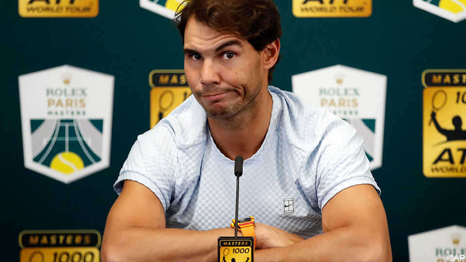 Rafael Nadal komt dit jaar niet meer in actie.