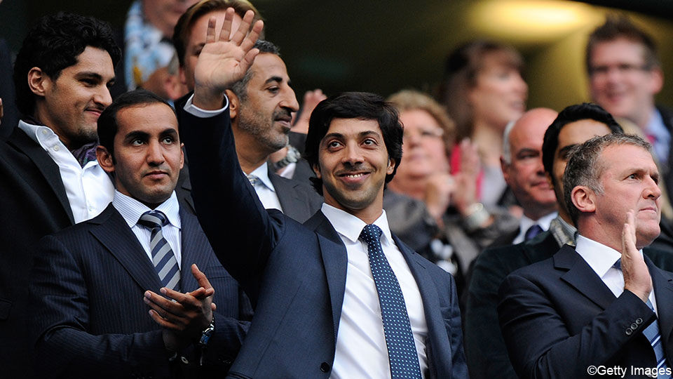 Sjeik Mansour bin Zayed Al Nahyan, de eigenaar van Manchester City.