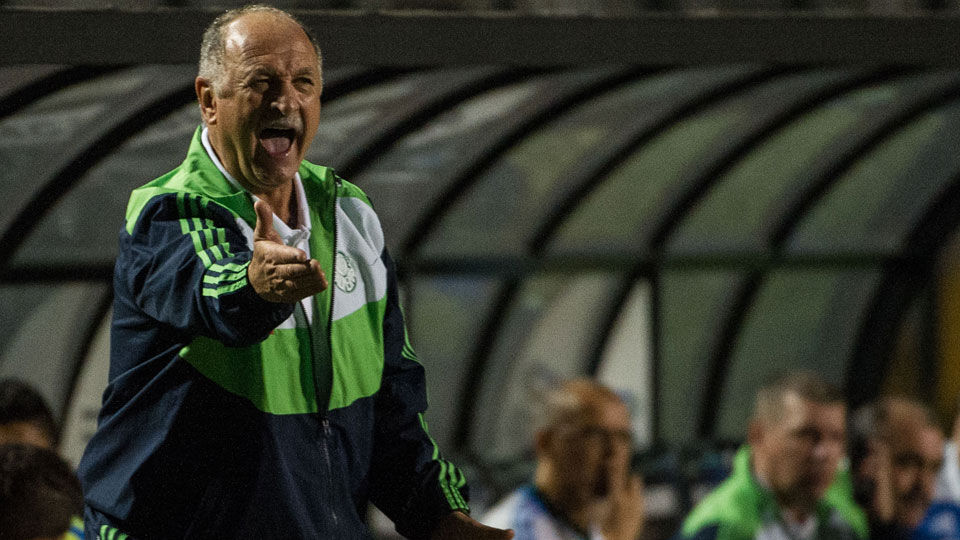 Scolari als coach bij Palmeiras