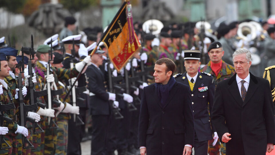 Staatsbesuch des französischen Präsidenten Emmanuel Macron ...