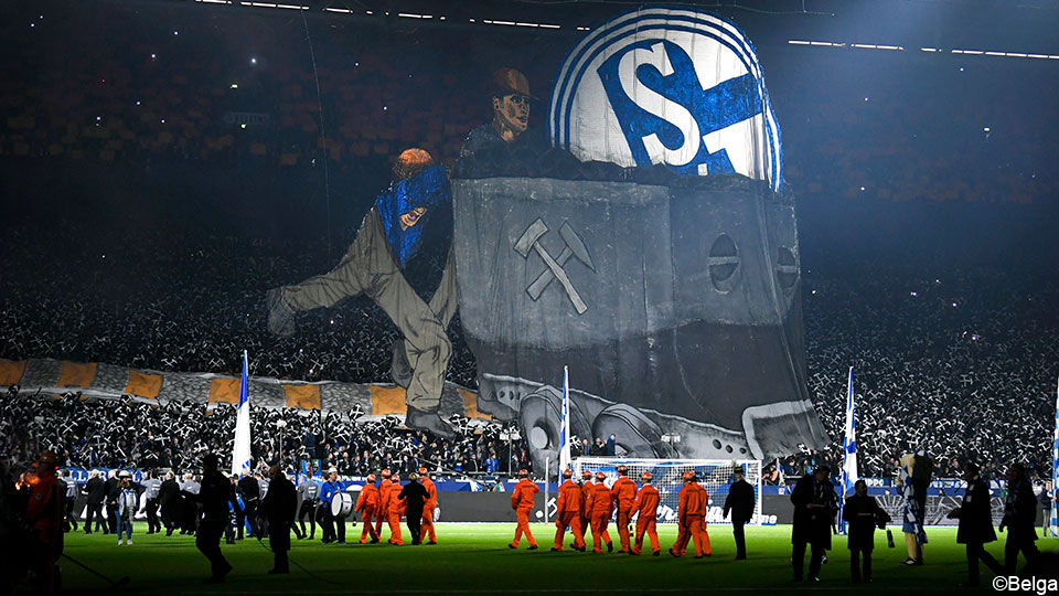 Schalke 04 nam in de wedstrijd tegen Leverkusen afscheid van de laatste mijn in het Ruhrgebied.