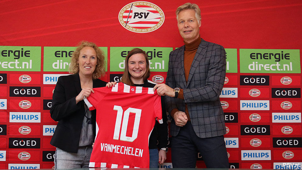 Voorstelling Davinia Vanmechelen bij PSV
