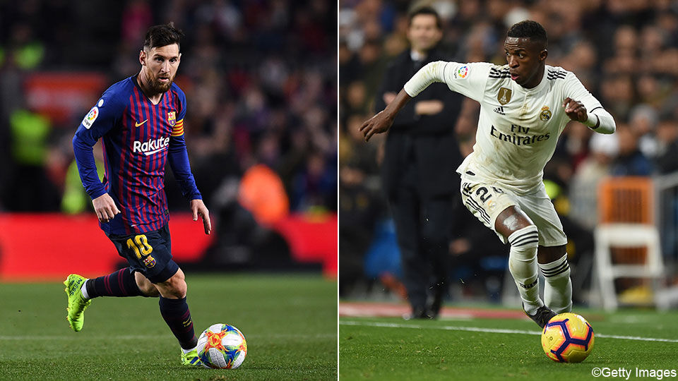 Barcelona en Real spelen vanavond tegen elkaar in de beker.