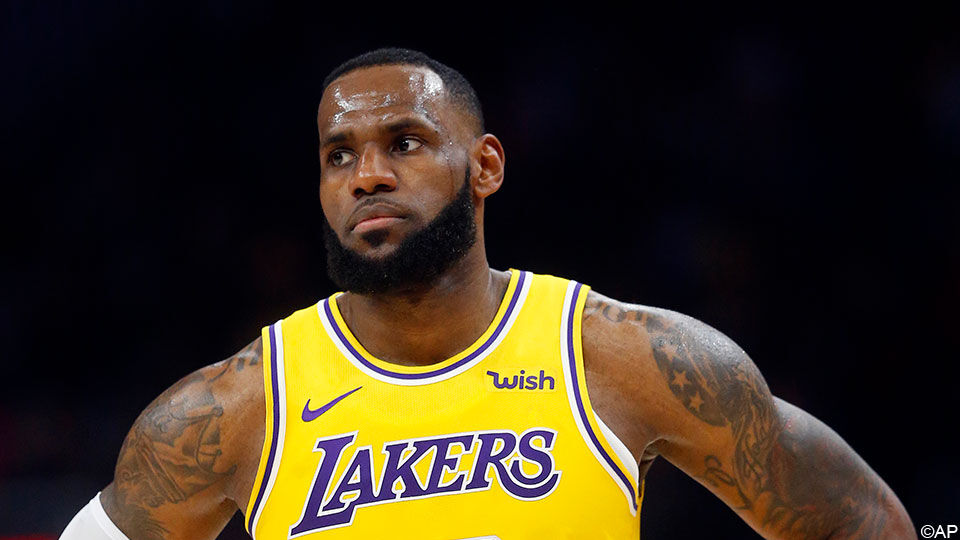 LeBron James kon het tij niet keren bij de Lakers. Lukt het volgend seizoen wel?