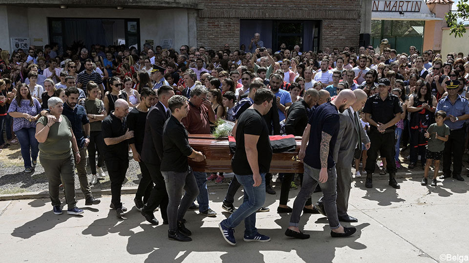 Begrafenis Emiliano Sala.