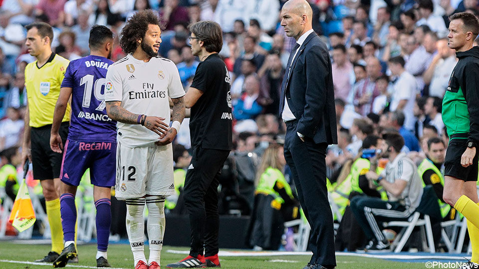 Marcelo en Zidane