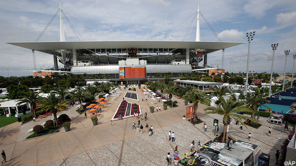 De Miami Open vinden vanaf dit jaar plaats op een nieuwe locatie.