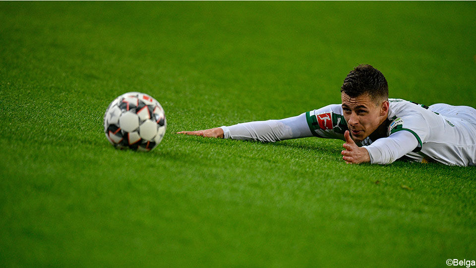 Thorgan Hazard is op weg naar de uitgang bij Borussia Mönchengladbach.