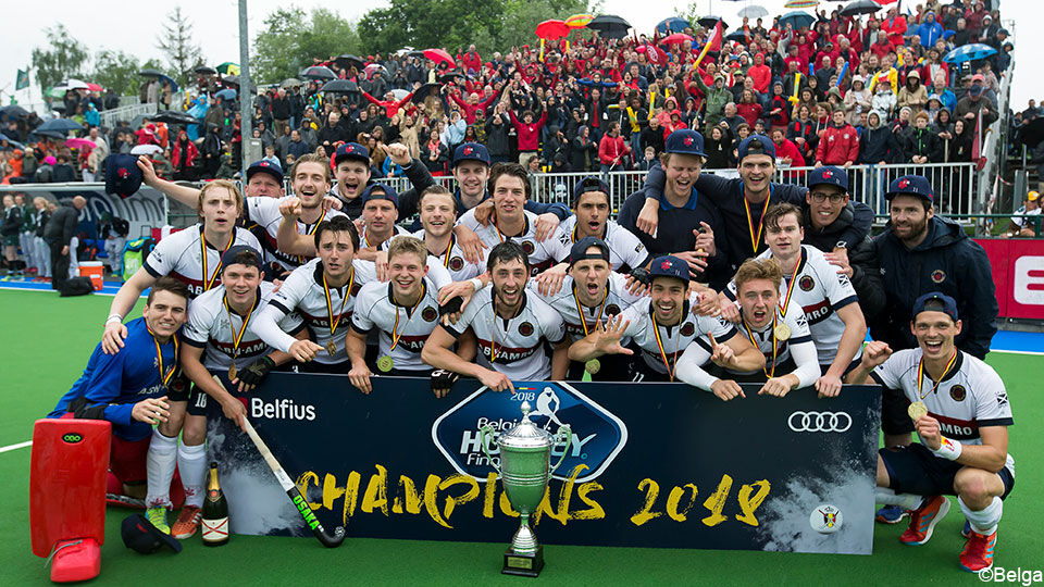 KHC Dragons was vorig seizoen de beste Belgische hockeyclub.