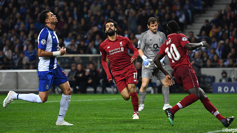 Salah pikte ook zijn goaltje mee.