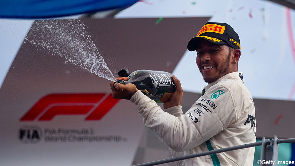 Vorig jaar mocht Lewis Hamilton zegevieren op het circuit van Monza.