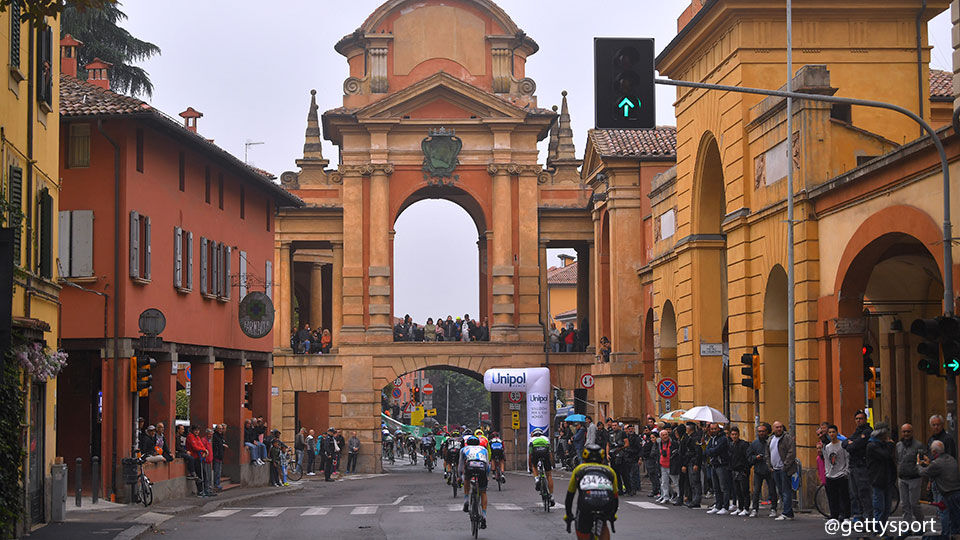 De Giro start dit jaar in Bologna.