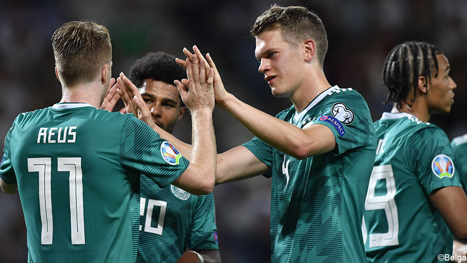 Duitsland pakte de 3 punten mee in Wit-Rusland.