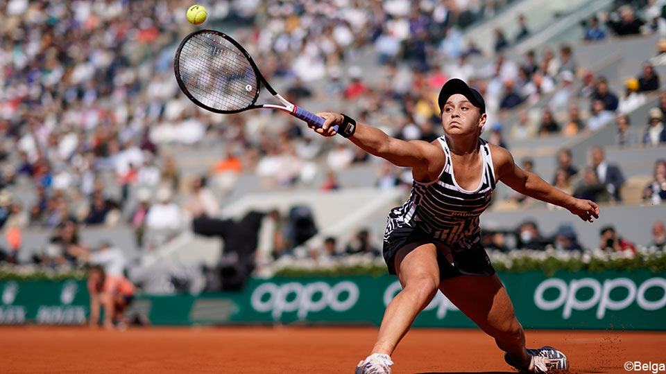 De eindzege van Ashleigh Barty in Roland Garros vorig jaar telt voor de WTA-ranking mee tot eind 2020.