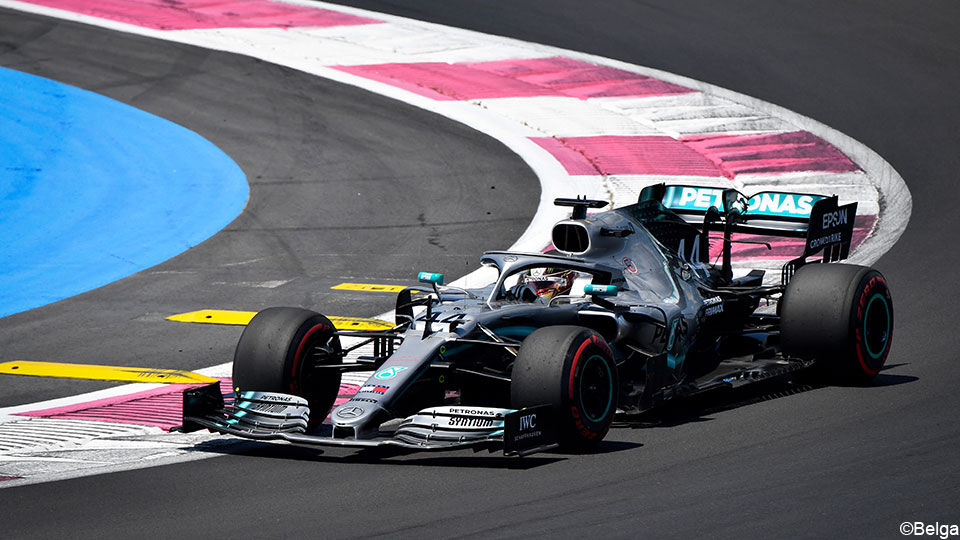 Lewis Hamilton was de snelste in de kwalificaties.