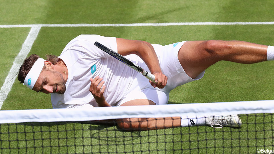 Bemelmans op Wimbledon 2019.