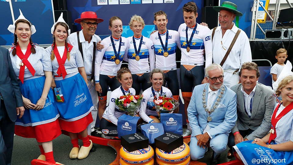 Bauke Mollema, Amy Pieters en co kroonden zich vorig jaar tot Europees kampioen.
